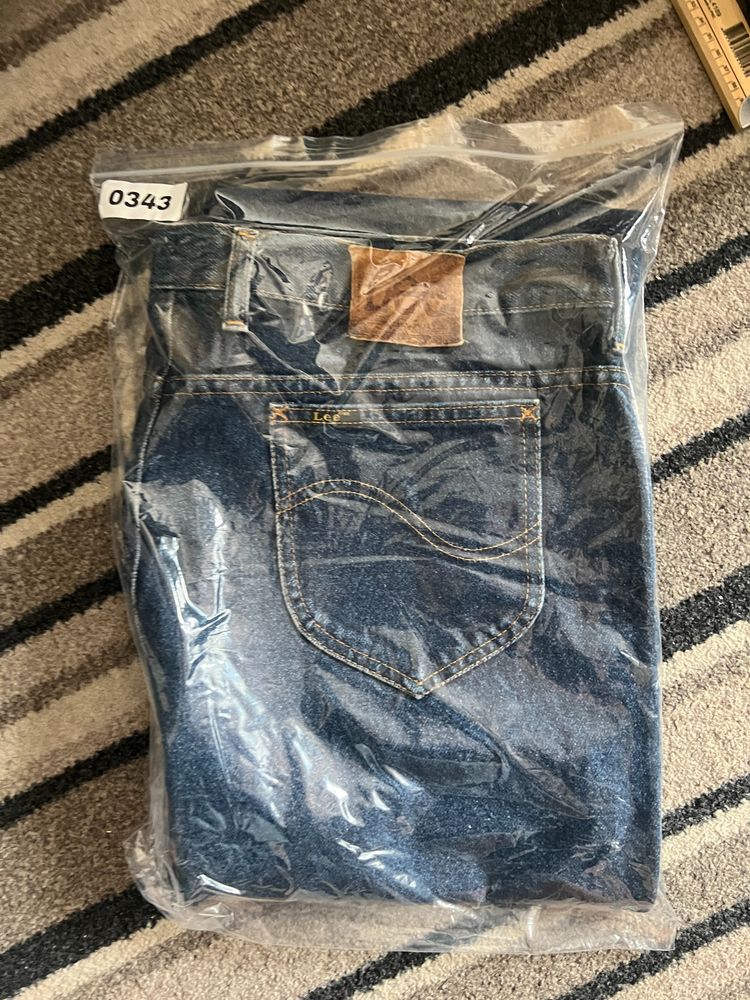 Lee Vintage Lee Straight Leg Jeans Dark Blue W38 L32 - 0343 product image