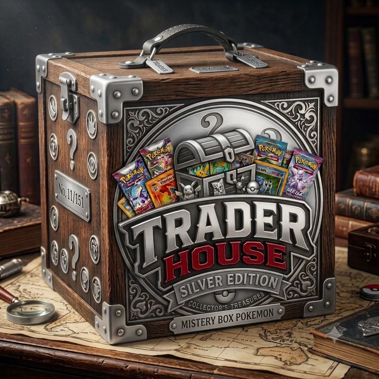 Trader House Mistery Box Pokemon Silver Edition