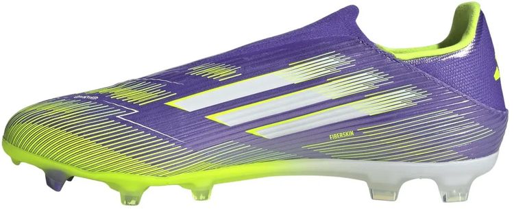 adidas Adizero F50 League Laceless FG MG Purple Rush Lucid Lemon Football Boots rrp £85.00 (JH7734) 2