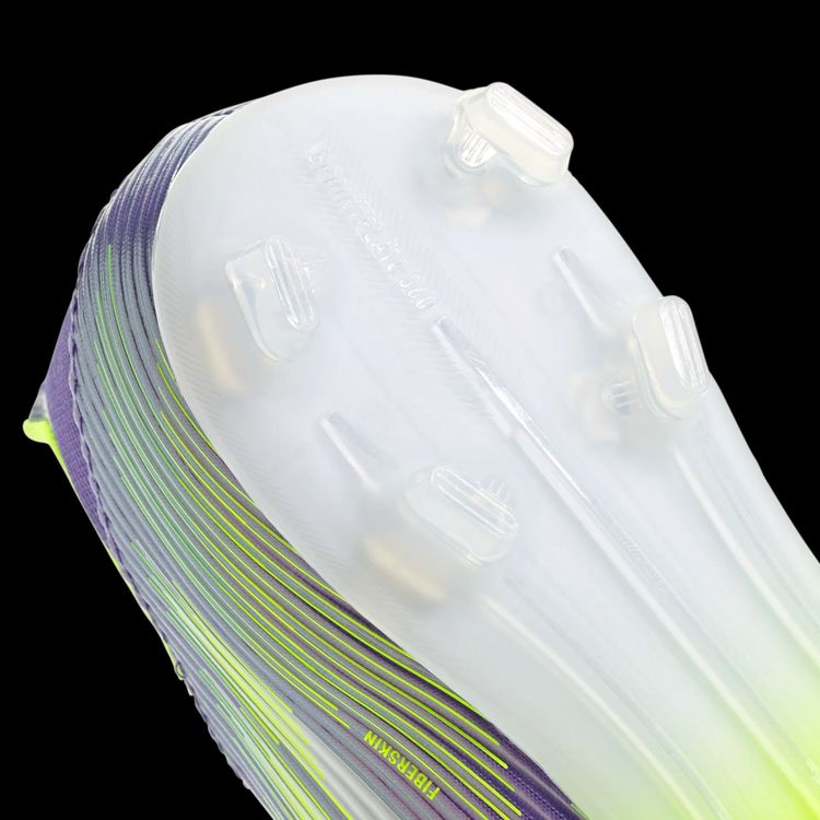 adidas Adizero F50 League Laceless FG MG Purple Rush Lucid Lemon  Football Boots rrp £85.00 (JH7734) 6