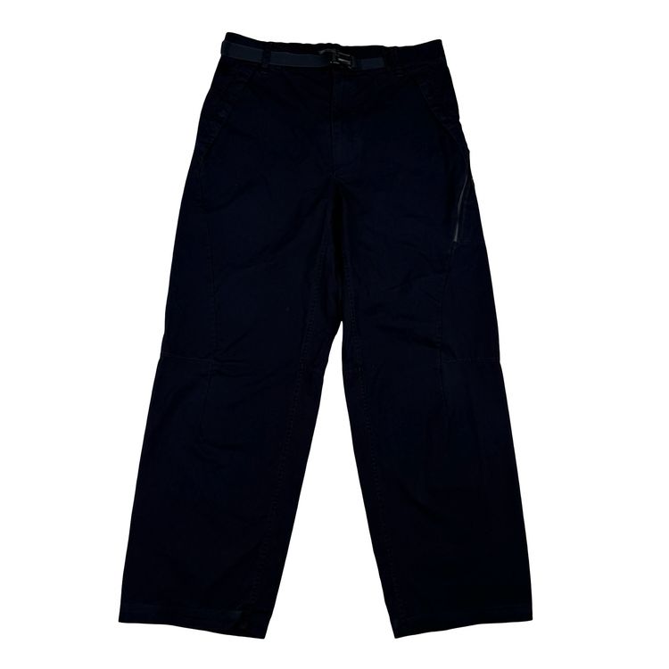 CP Company Metropolis Series 3-2 HyST Navy Cotton Spellout Walking Trousers - Medium (48) image 1