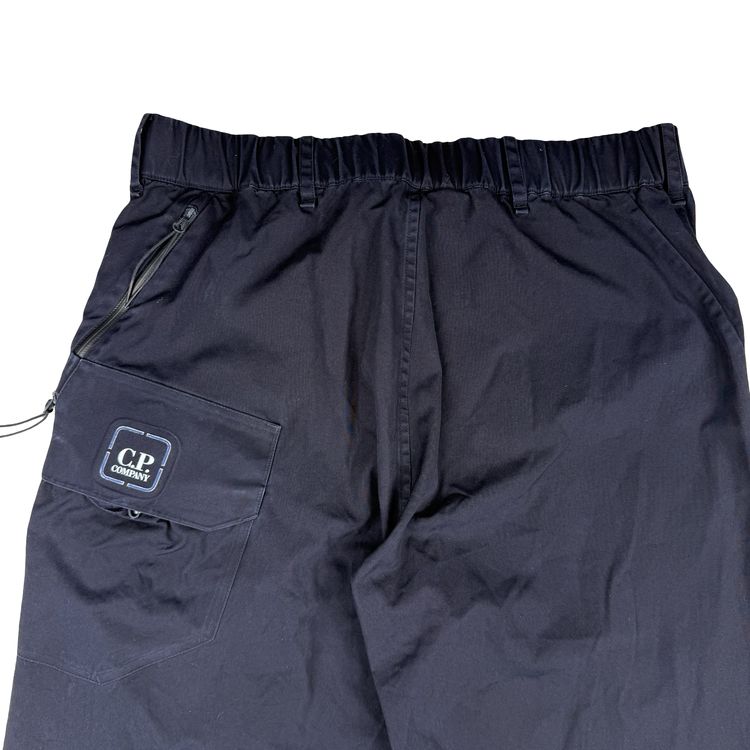 CP Company Metropolis Series 3-2 HyST Navy Cotton Spellout Walking Trousers - Medium (48) image 2