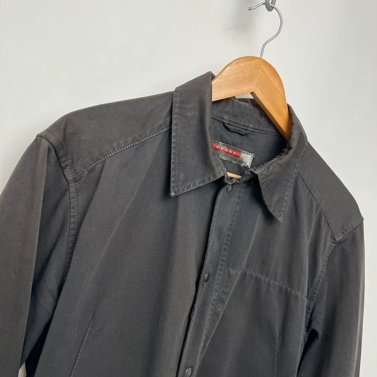 Immagine di Prada Heavyweight Buttoned Over-Shirt Jacket 3