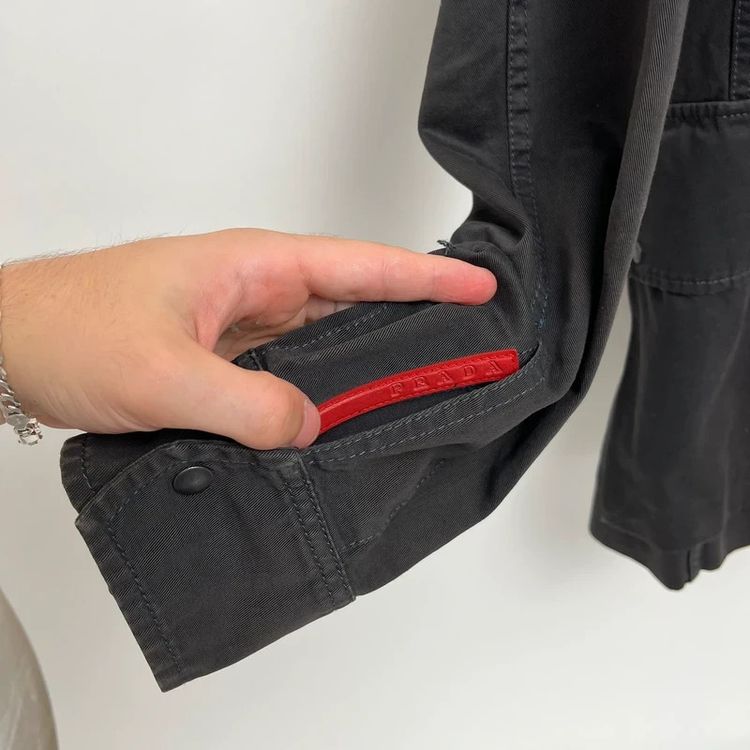 Immagine di Prada Heavyweight Buttoned Over-Shirt Jacket 4