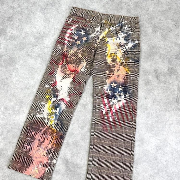 Iceberg print trousers 5