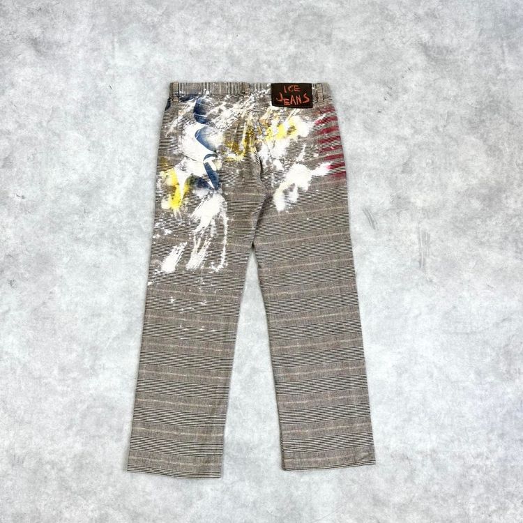 Iceberg print trousers 3