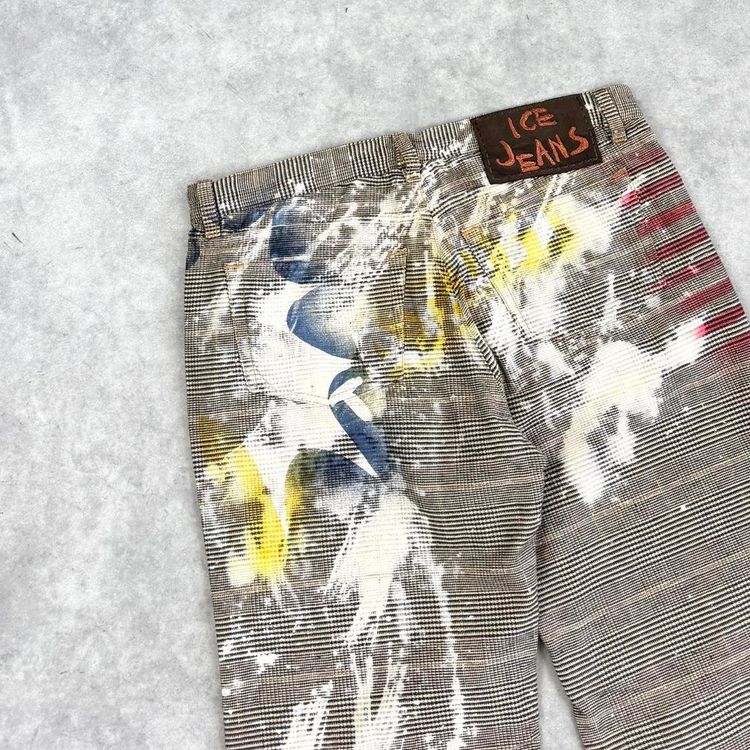 Iceberg print trousers 7