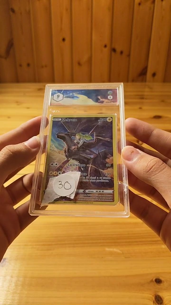 Pokemon Zekrom Tg05/tg30 [Brilliant Stars] Psa 9 imagen 1