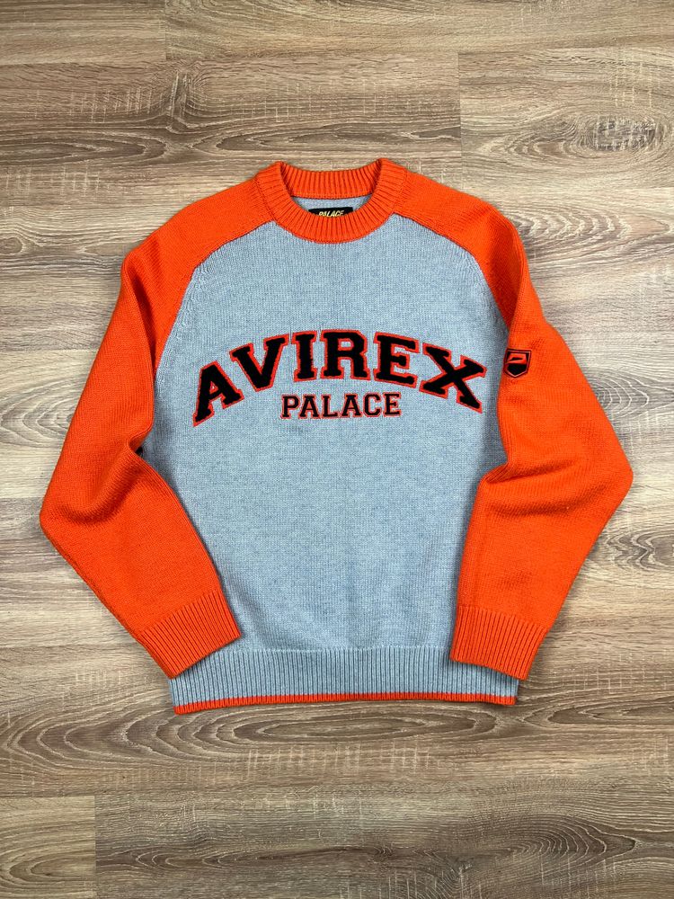 2024 Palace x Avirex Knit 'Burnt Orange' (M)
