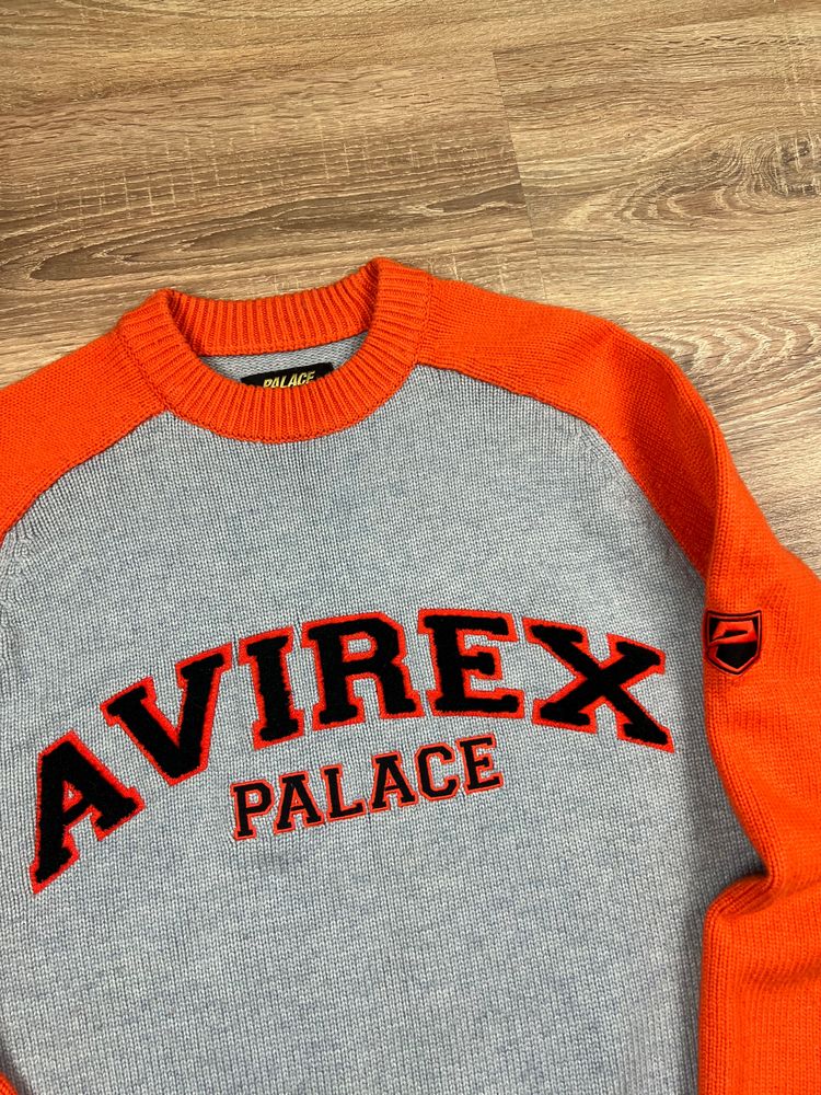2024 Palace x Avirex Knit 'Burnt Orange' (M) 2