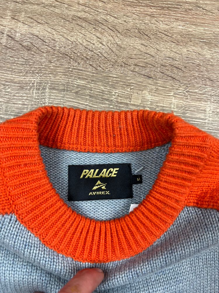 2024 Palace x Avirex Knit 'Burnt Orange' (M) 6