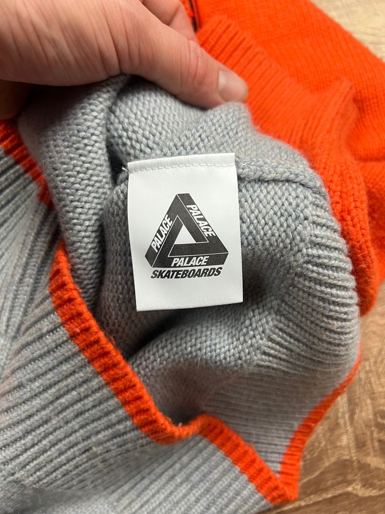 2024 Palace x Avirex Knit 'Burnt Orange' (M) 4