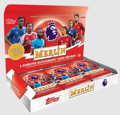 1 SPOTS X 1 TOPPS MERLIN HOBBY EPL 25-26. B 959