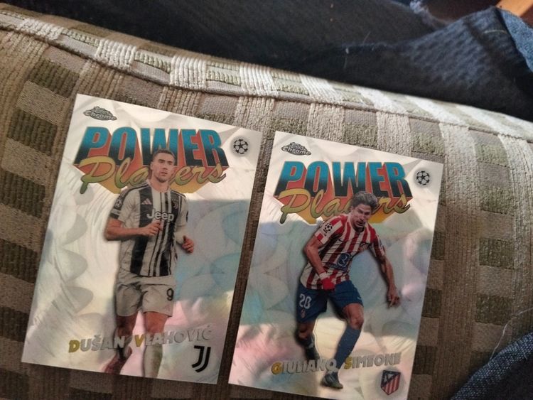 Topps Power Players Football Trading Cards
