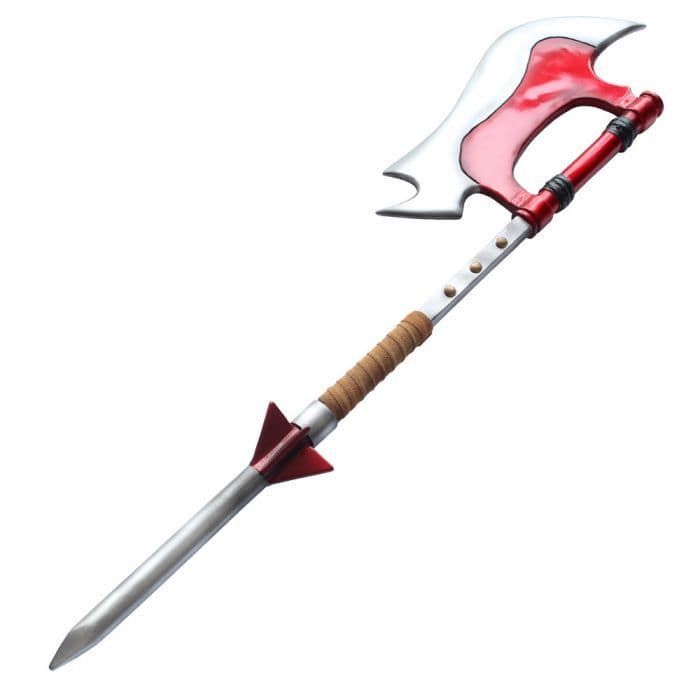 Buffy The Vampire Slayer - Slayer Scythe Resin Axe Cosplay Prop Replica DAMAGED