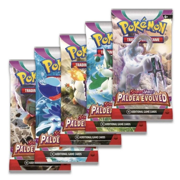 1x PALDEA EVOLVED Booster Pack