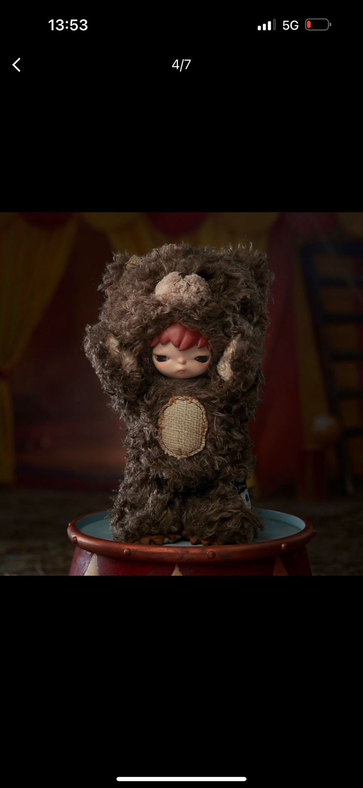 Hirooo Bear Vinyl Plush Doll