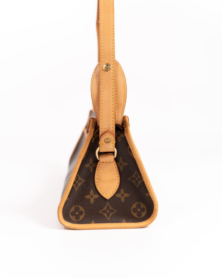 Louis Vuitton Borsa Popincourt Tela Monogram Marrone — Pre-owned Autentica obraz 5