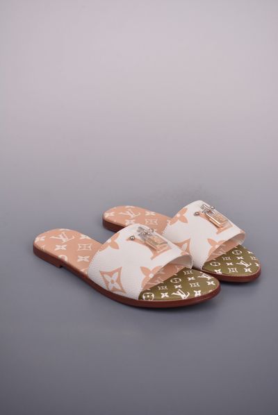 Louis Vuitton Flat Slide Sandals