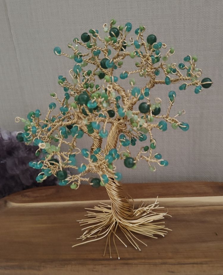 Decorative Wire Tree Sculpture