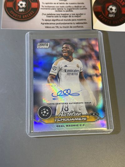 Topps Stadium Club Chrome Autograph Card