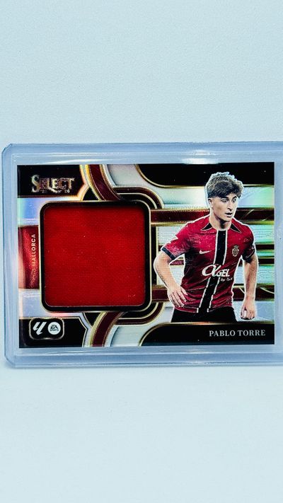 PATCH N/A - Pablo Torre - Mallorca - Silver Prizm - Panini Select LaLiga 2025-26