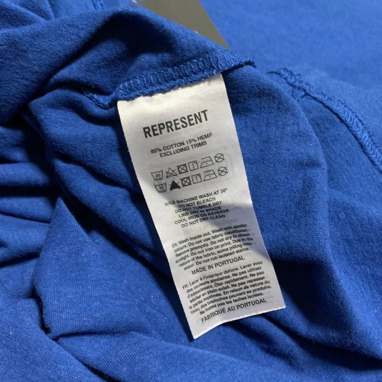 Represent XXS Permanent Vacation Royal Blue Pocket Tee 10