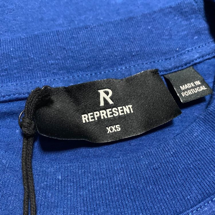 Represent XXS Permanent Vacation Royal Blue Pocket Tee 7