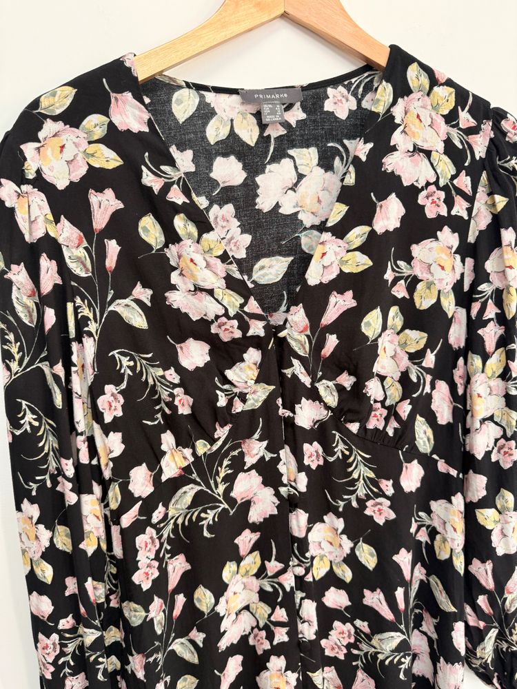 Primark Floral Long Sleeve Dress