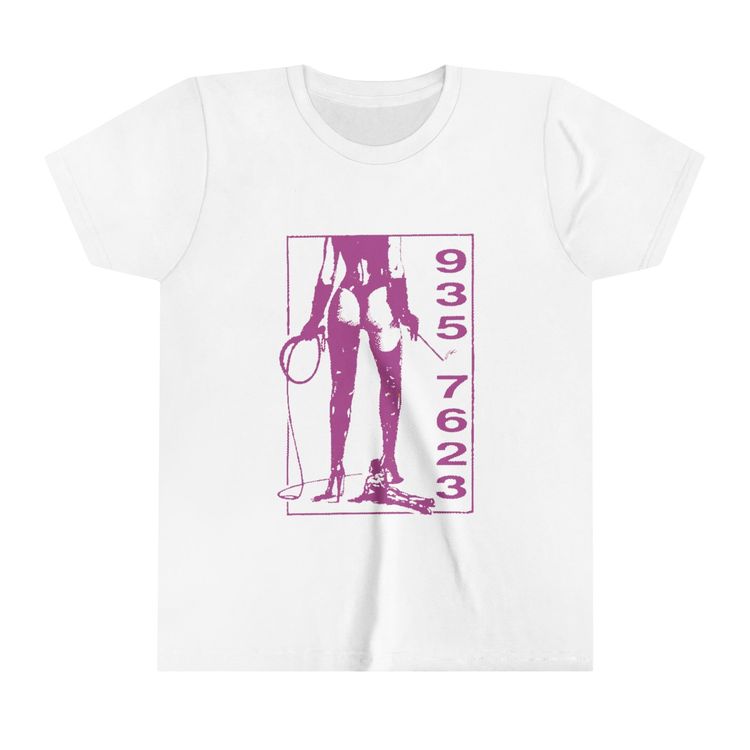 Graphic Print Retro Baby Tee 2