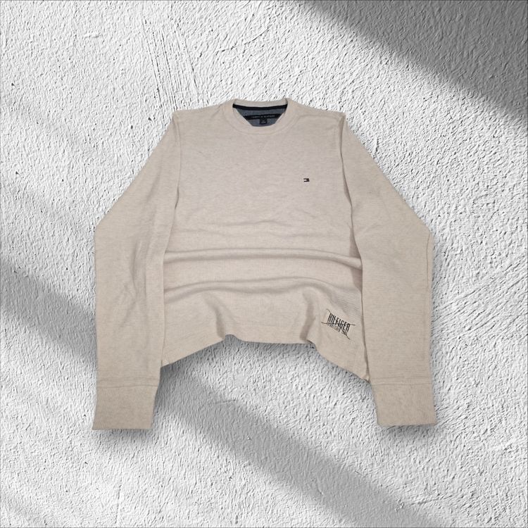 Tommy Hilfiger Beige Long Sleeve Sweater