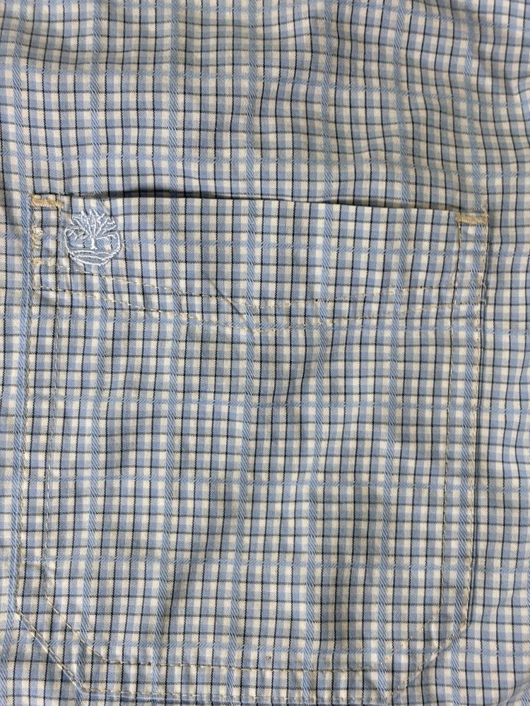 Timberland Men'S Checkered Button-Up Shirt image 3