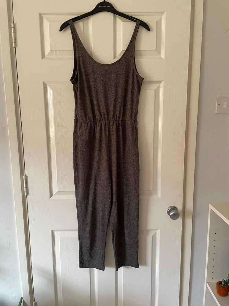 H&M H&M brown sleeveless jumpsuit product image