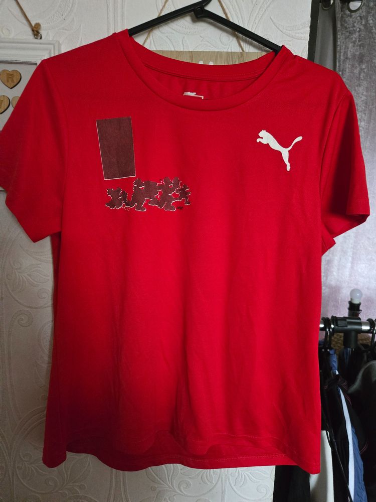 Puma red Puma sportswear top zdjęcie produktu