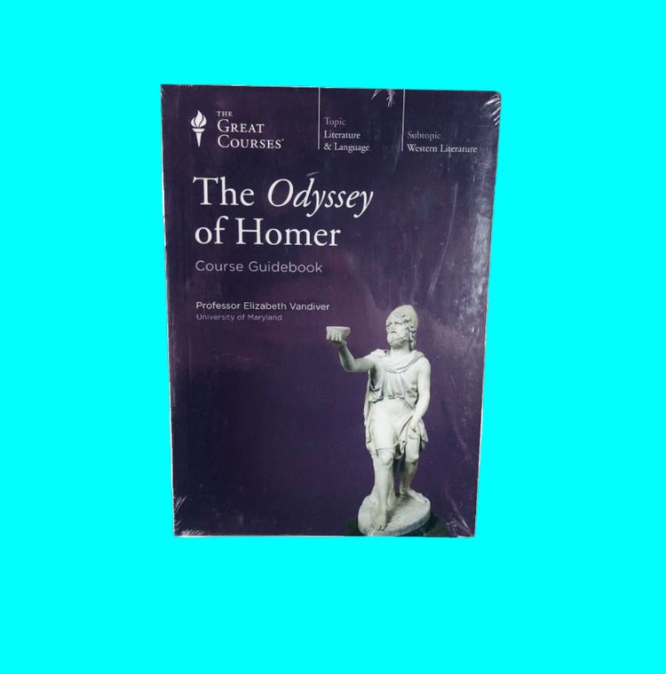 Set The Great Courses - The Odyssey Of Homer - DVD + Course Guide - Prof. Vandiver - NEW product image