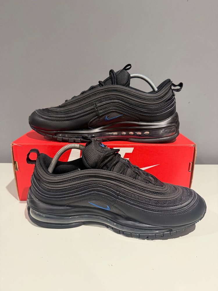 Nike Air Max 97 Black Dark Marina Blue UK 8.5 (No Box) imagen 2