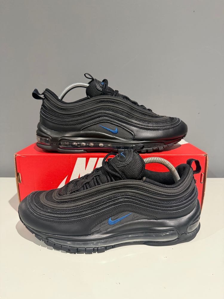 Nike Air Max 97 Black Dark Marina Blue UK 8.5 (No Box) imagen 1
