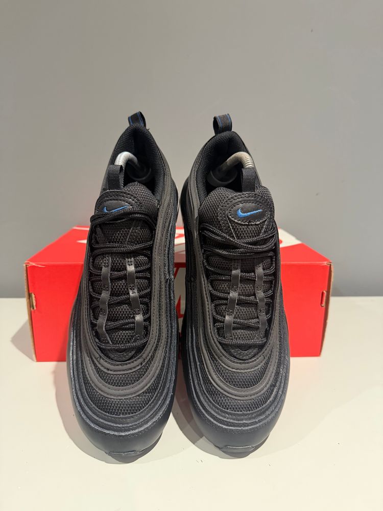 Nike Air Max 97 Black Dark Marina Blue UK 8.5 (No Box) imagen 3