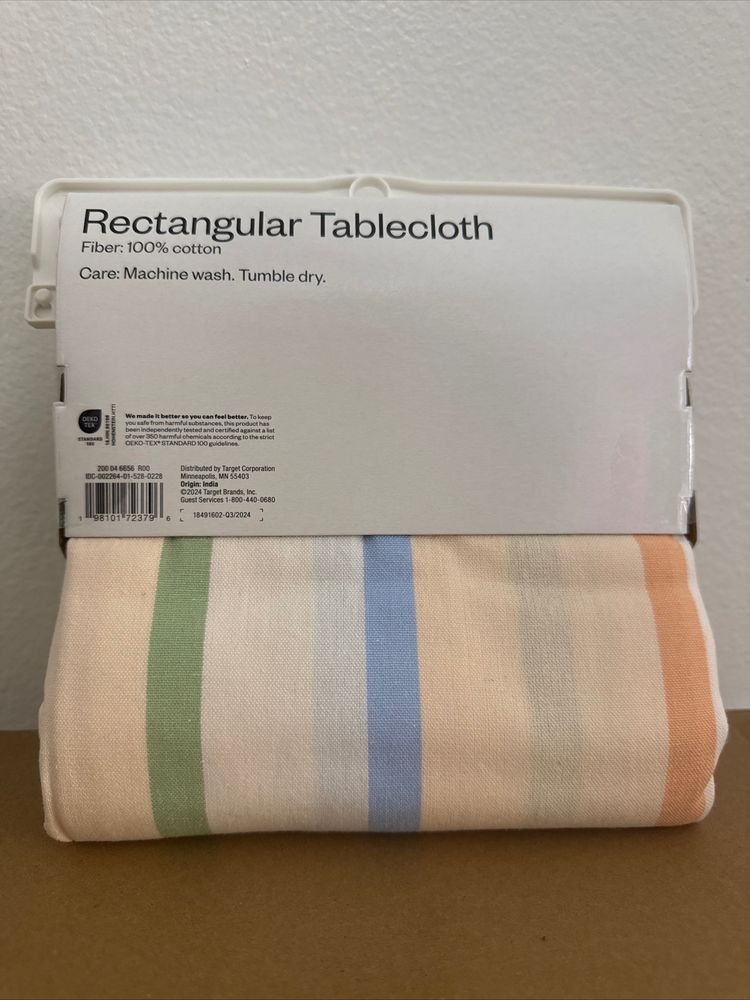 Room Essentials Rectangular Tablecloth 2