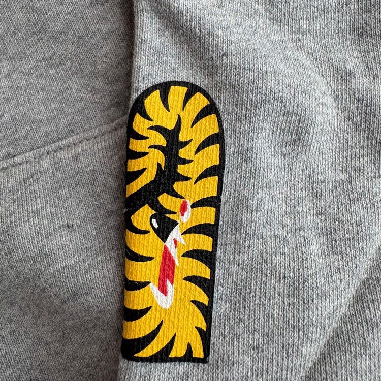 A Bathing Ape BAPE Maebashi city camo Tiger full zip hoodie image 8