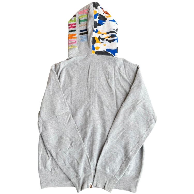 A Bathing Ape BAPE Maebashi city camo Tiger full zip hoodie image 7