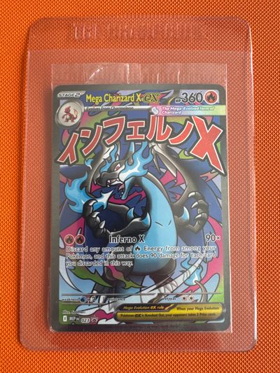Mega Charizard X Ex Card Promi