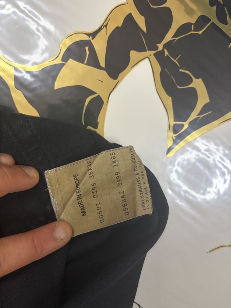 Levi'S 501 Black Jeans 6