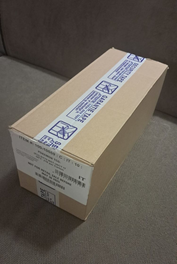 Pokemon Case sigillato di Rivali predestinati da 6 Box ITA imagen 2