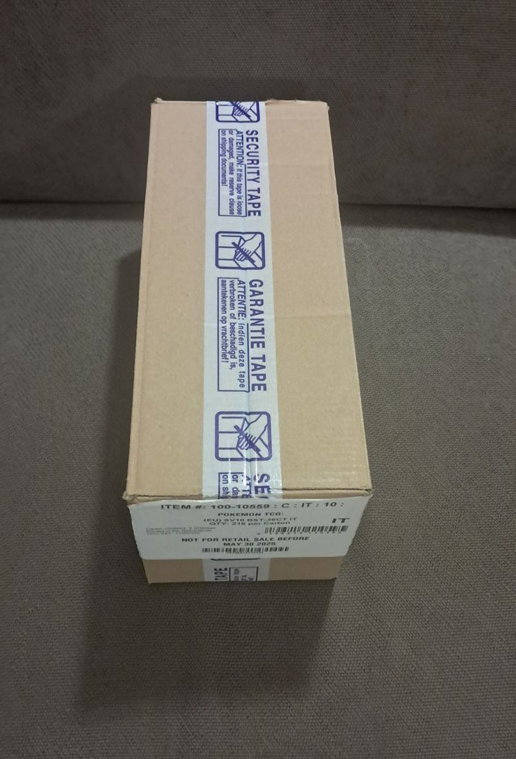Pokemon Case sigillato di Rivali predestinati da 6 Box ITA imagen 3