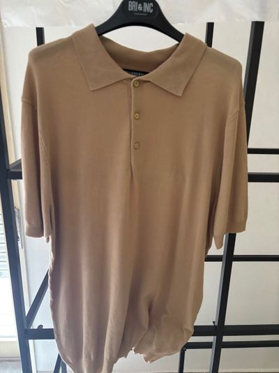 Brown Short Sleeve Polo Shirt