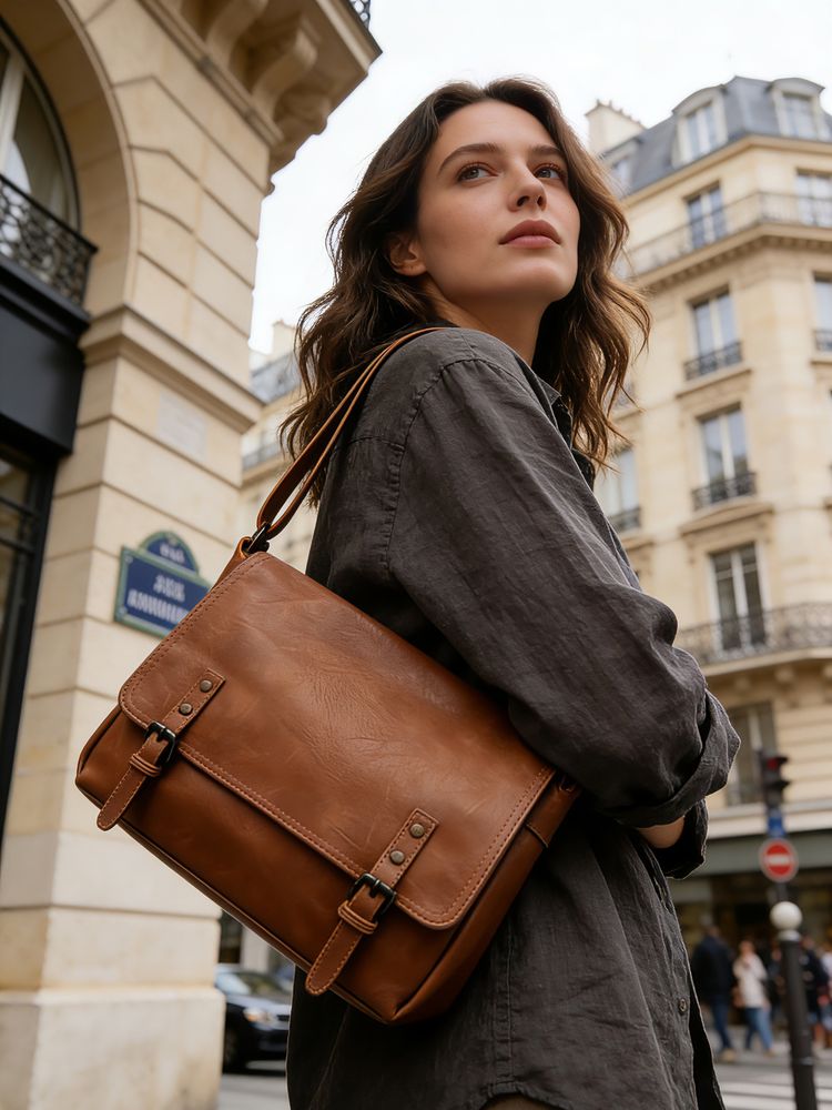 Other Brown Leather Shoulder Bag product image