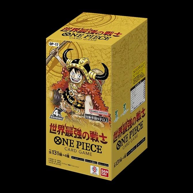 One Piece Card Game aperto in live 