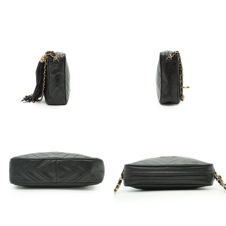 Chanel Vintage Leather Shoulder Bag Camera Bag image 6