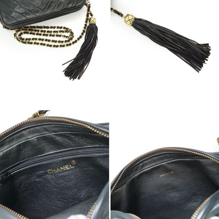 Chanel Vintage Leather Shoulder Bag Camera Bag image 7